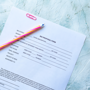 Bid proposal form photo