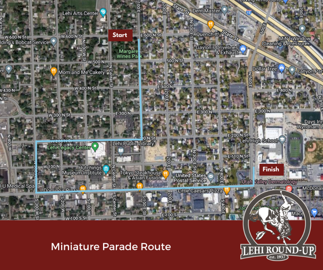 Miniature Parade Route