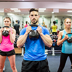 Aerobics class participants