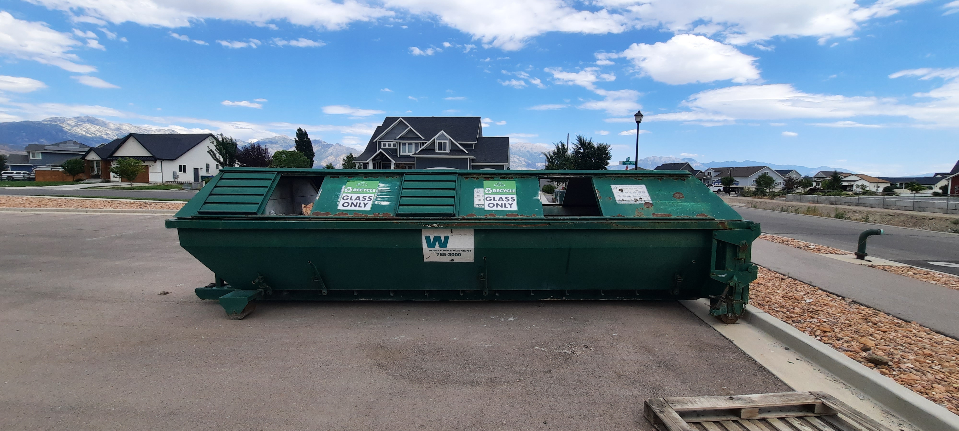 Recycling at Osier Park