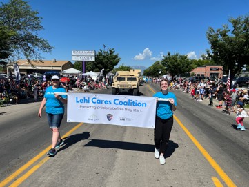 Lehi Cares Coalition at the Lehi Parade