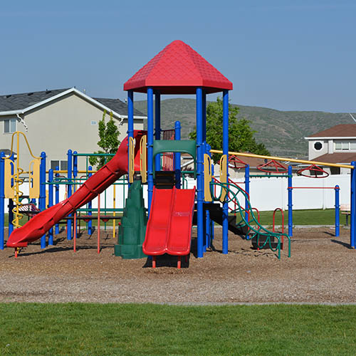 playground equipment at a neighborhood park