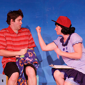 Production photo from You're a Good Man Charlie Brown