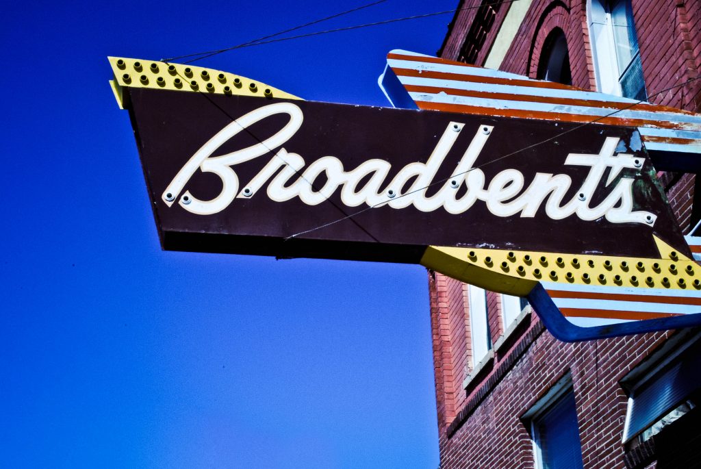 Broadbent's Store Sign