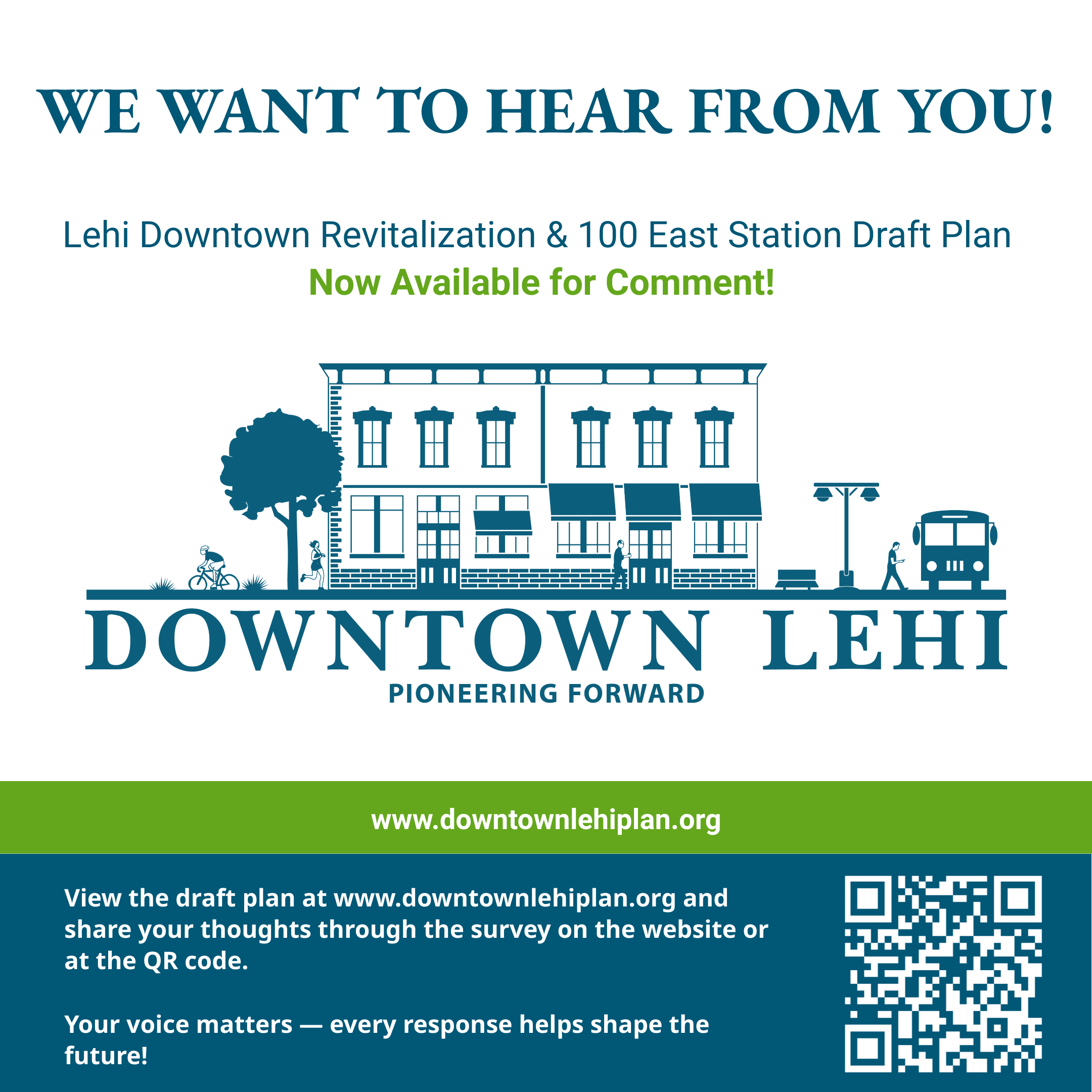 Downtown public input graphic