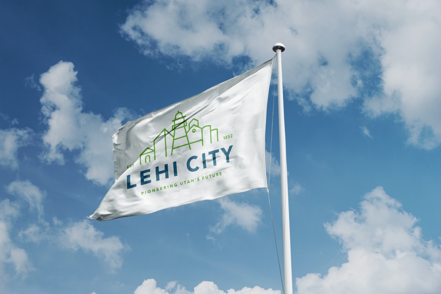 Current Lehi City flag