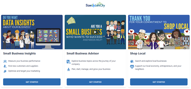 SizeUp Business Tool Graphic