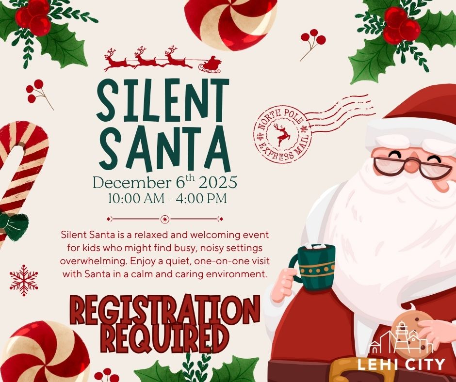 Silent Santa Event Graphic