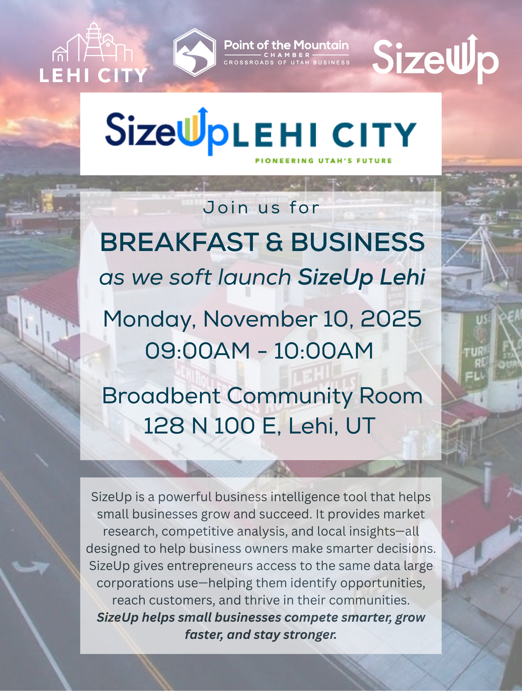 Breakfast and Business graphic