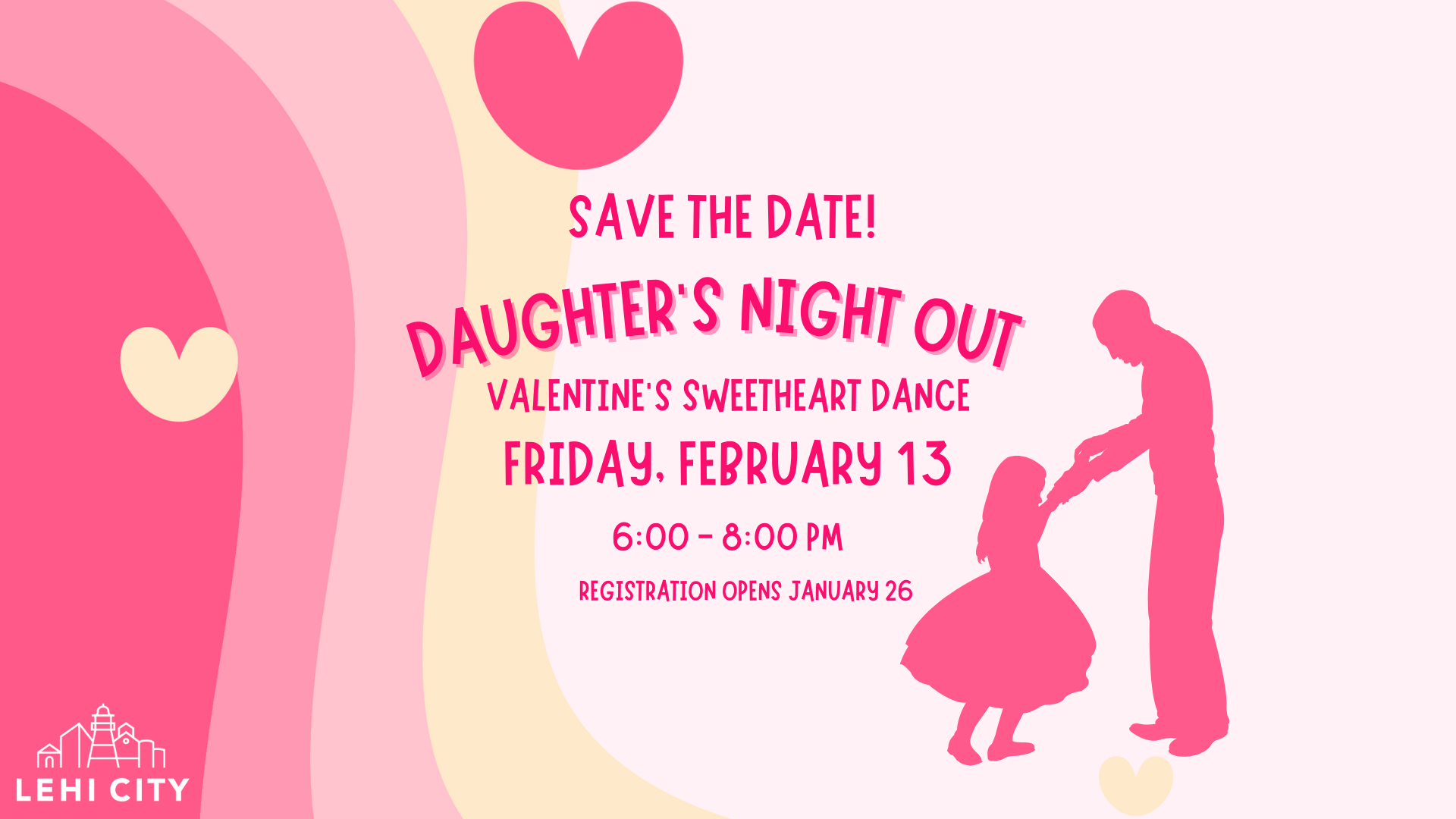 Daughter's Night Out Valentines Graphic