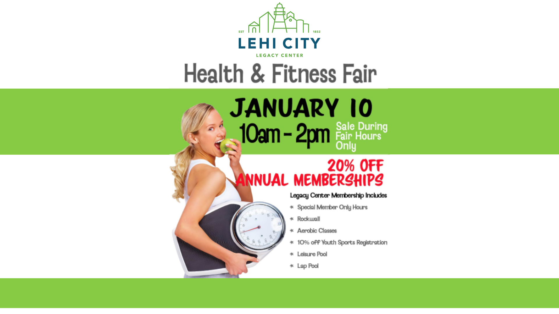 2026 Legacy Center Health Fair